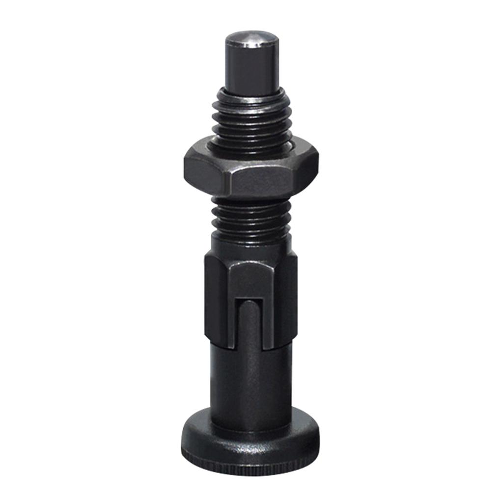 Self-Locking Knob Plunger Fine Thread Screw Indexing Plungers Carbon Steel Knob Plunger for Precise Positioning Durable