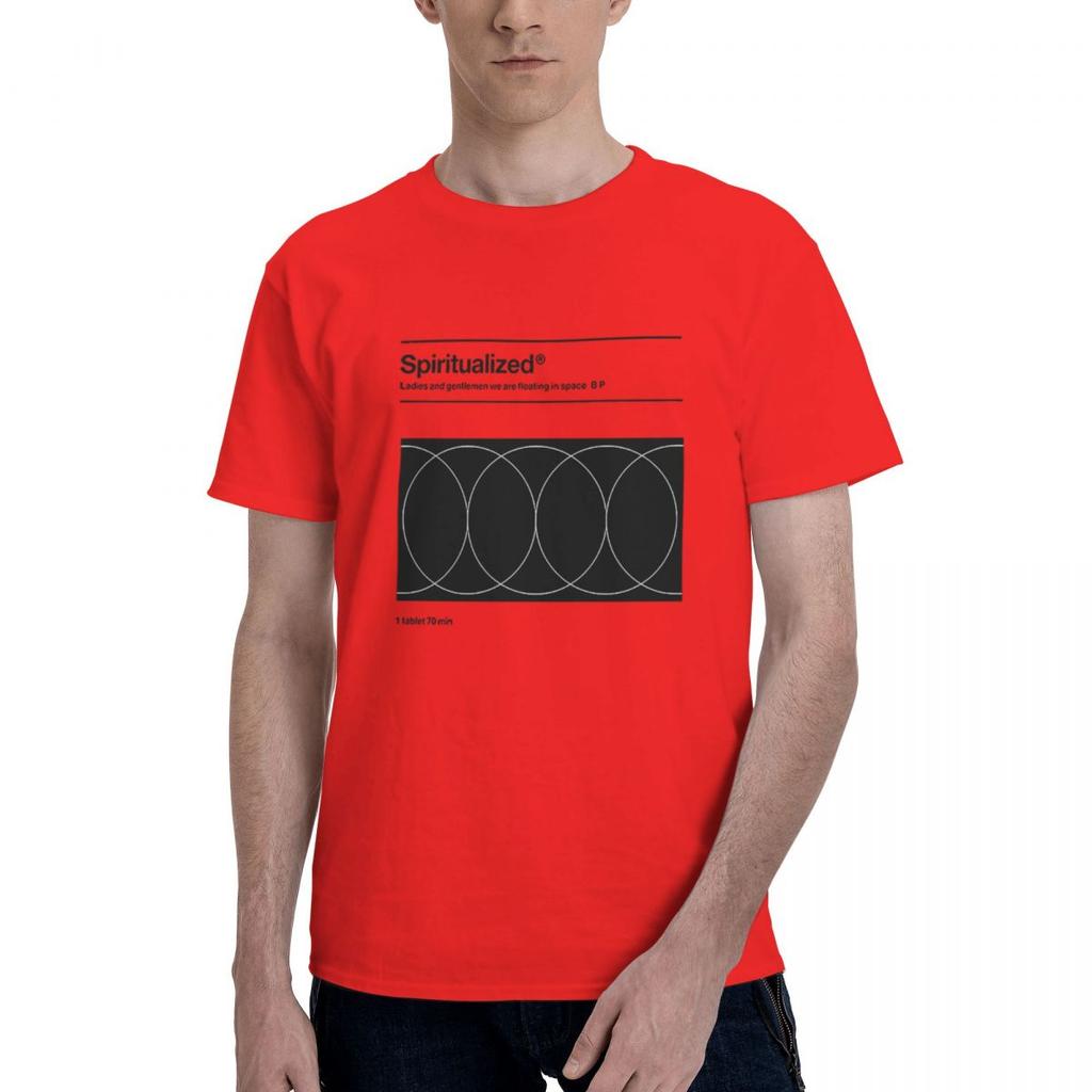 Spiritualized 100 Cotton Casual Breathable Confortable Anime Mens Clothing Deals Man Clothes