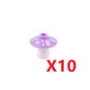 MOC City Building Blocks Toy Food Accessories Mini Brick Mushroom Fish Apple Hot Dog Cake Pizza Chicken Leg Ice Cream Box K031
