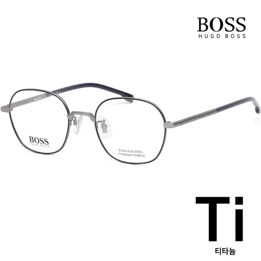 Hugo Boss Titanium Eyeglass Frames BOSS1109F 9T9 Stainless Steel Ultra-lightweight