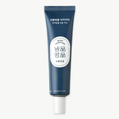 Meopum Meoppoom Dog Cat Toothpaste Chika Toothpaste Chicken Flavor, 40g, 1 Piece, Korean Pet Shampoo