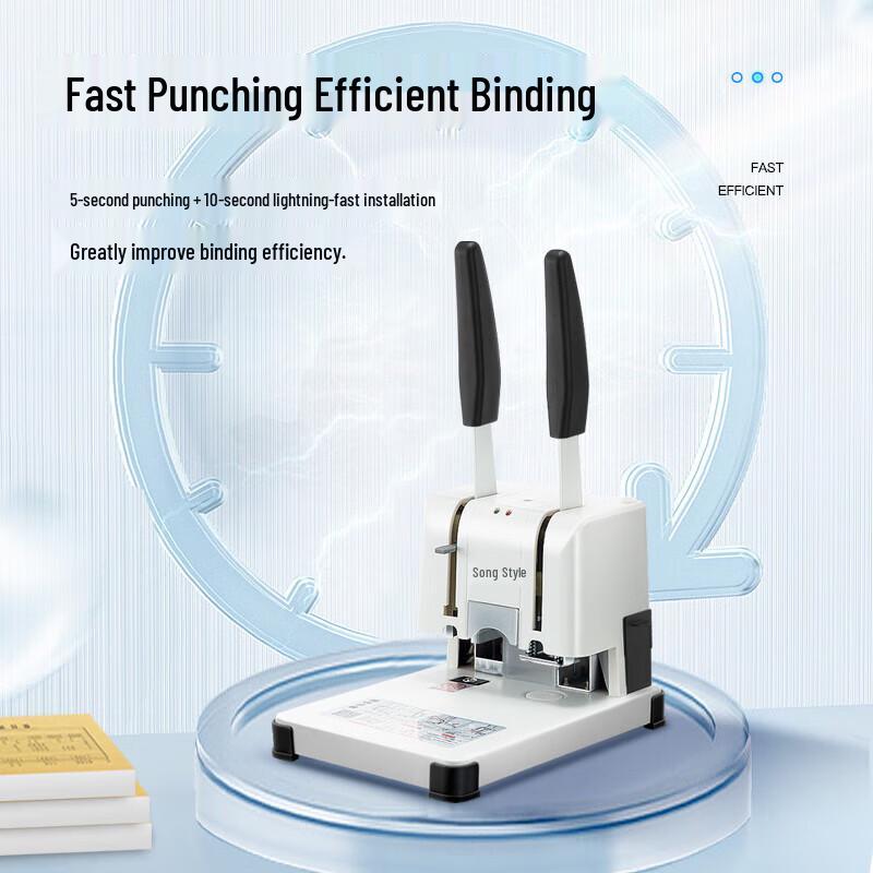 GEPAD Manual 30mm Financial Document Binding Machine