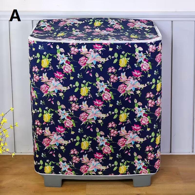 Чехол для стиральной машины с двойным барабаном Пылезащитный чехол для стиральной машины с двойным барабаном Открытый чехол для полуавтоматической стиральной машины Верхний чехол