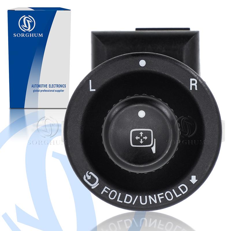 SORGHUM 7L1Z17B676AA Car Fold Adjust Side Rearview Mirror Switch Power Knob For Ford F150 F250 F350 2007 2017 Lincoln Navigator