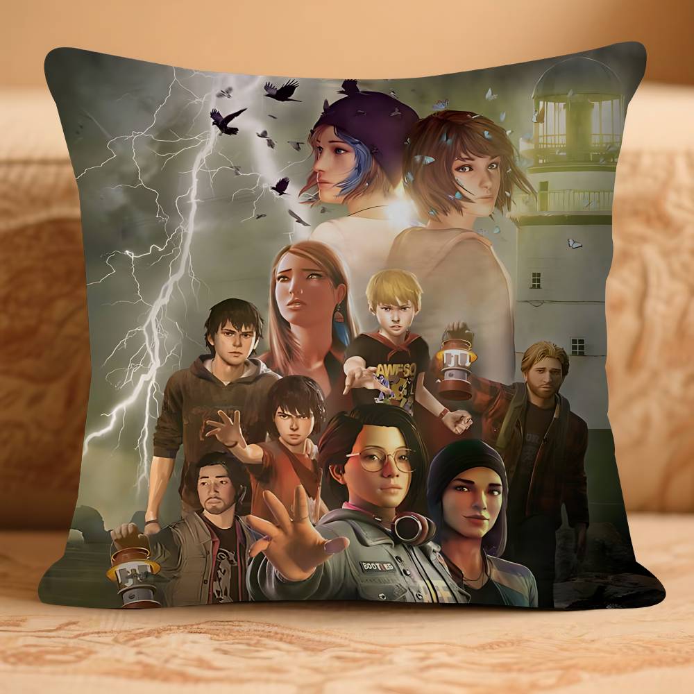 

GAME L-Life Is S-StrangeS Pillow Case Removable Washable Cushion Cover – All-Season Soft Linen 16x16Inch