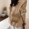 Women's 2026 Summer Straw Woven Crossbody Bag: Casual & Versatile Beach Vacation Bucket Bag