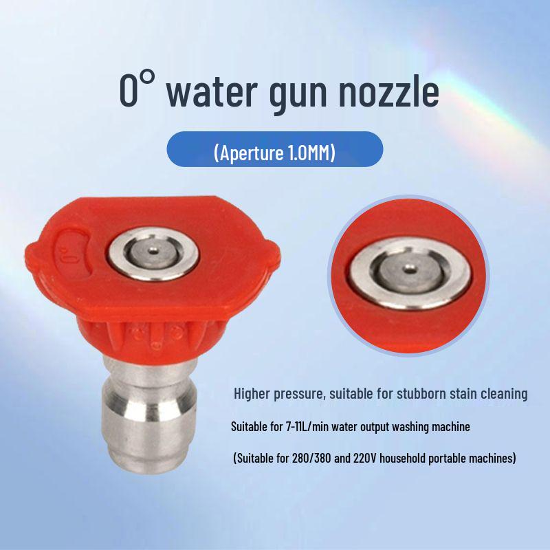 High-Pressure Car Washer Nozzle: Quick-Connect Water Gun for Home Cleaning