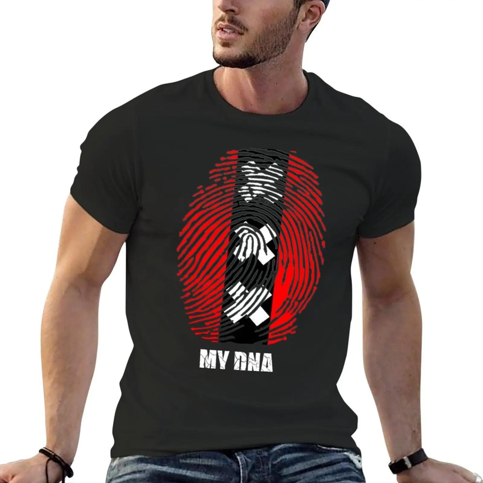 

AMSTERDAM FLAG DNA T-Shirt summer clothes plus sizes customs heavyweight t shirts for men - Men s Summer Cotton Graphic Tee S разноцветный