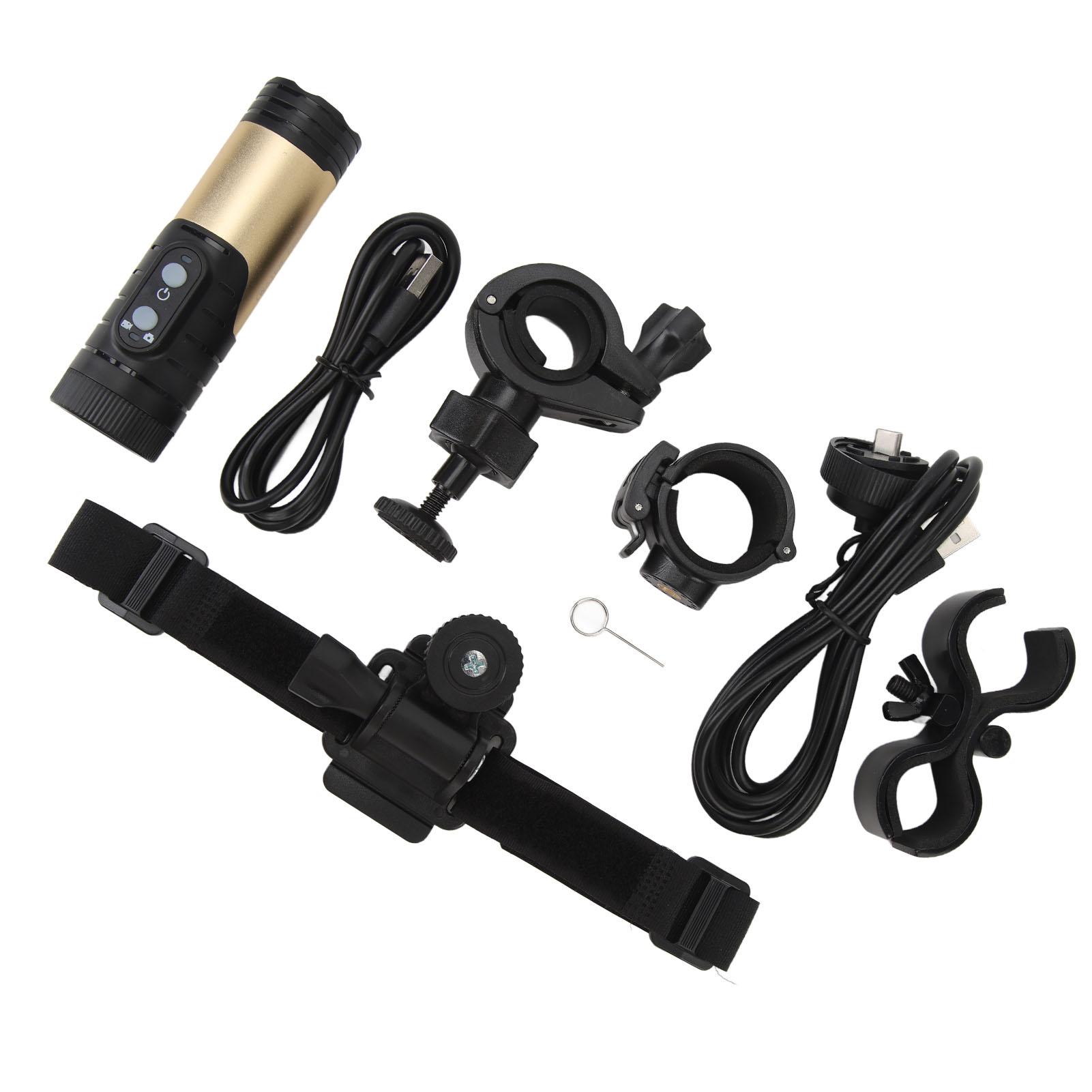 

4K Action Camera Waterproof Bike Motorcycle Helmet Camera Anti Shake Sport DV with Waterproof золотий