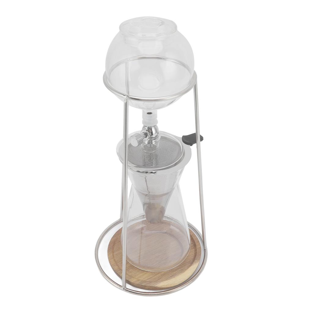 Ekspres do kawy Drip Tower Wielokrotnego użytku Borokrzemowe Szkło Ekspres do Kawy Iced do Kawiarni Domowej Kuchni 600ml