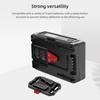 V Lock Plate V Mount Battery Plate V Mount Adapter Plate Aluminum Alloy with M4 Screw Holes for 15mm Rod Clamp