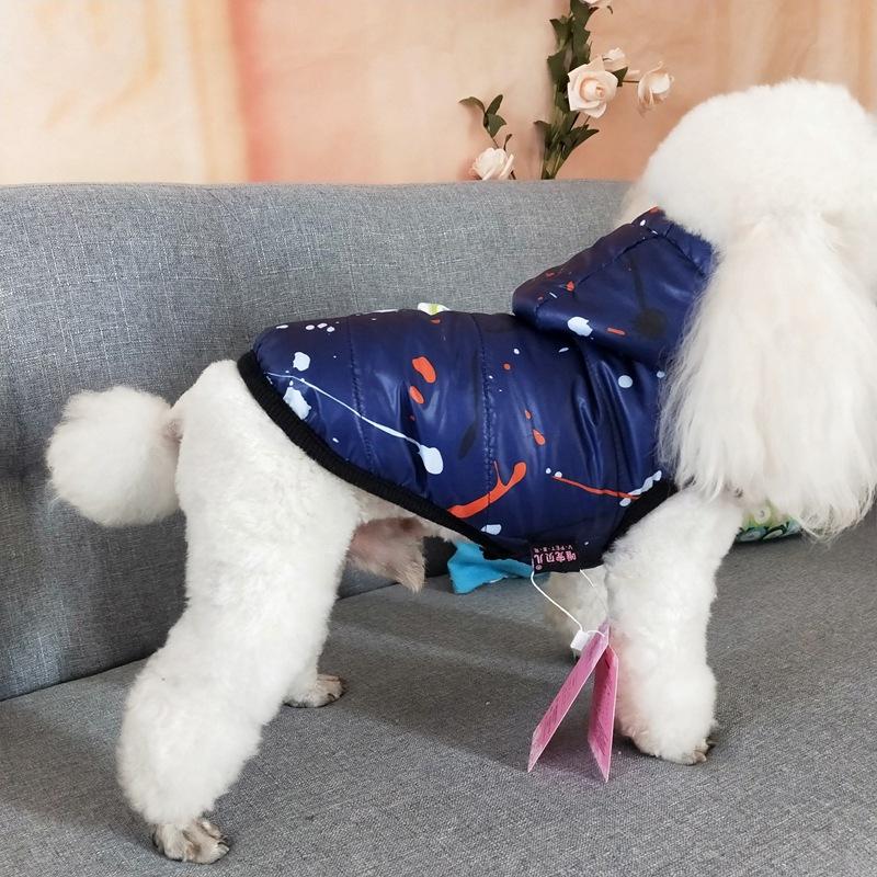 Warme Hundewinterjacke Kleidung Welpen Outfit Hoodies Für Kleine Mittlere Hunde Chihuahua Yorkshire Teddy Jacke