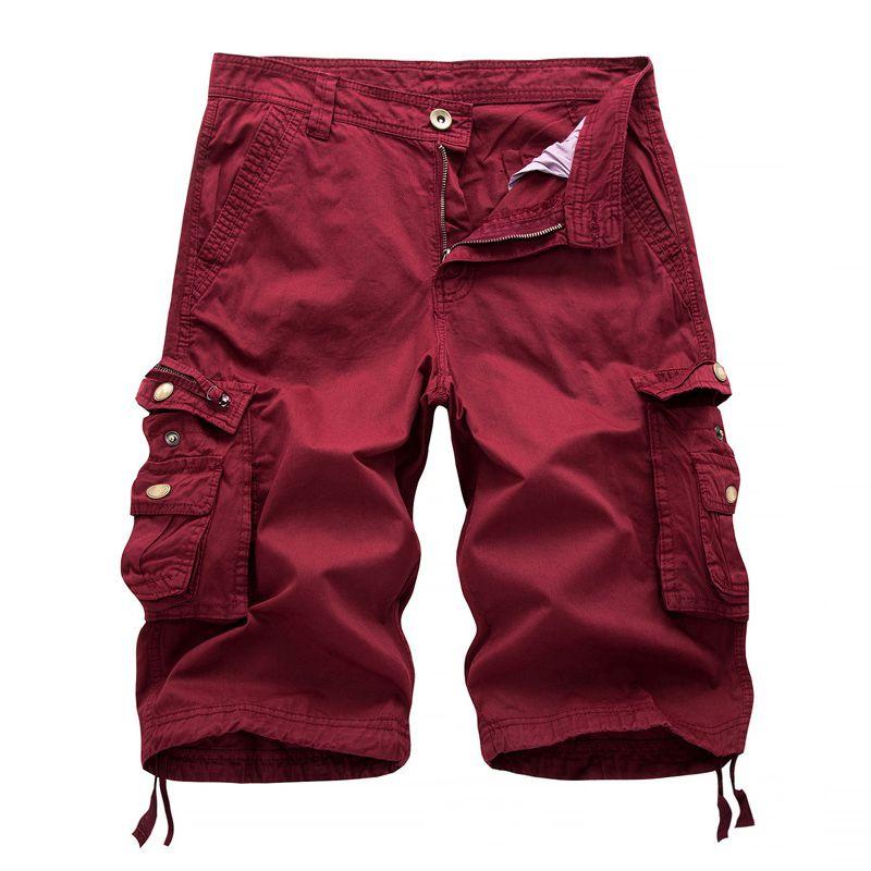 Stylish Men's Military Combat Hiking Cargo Shorts With Multiple Functional Pockets