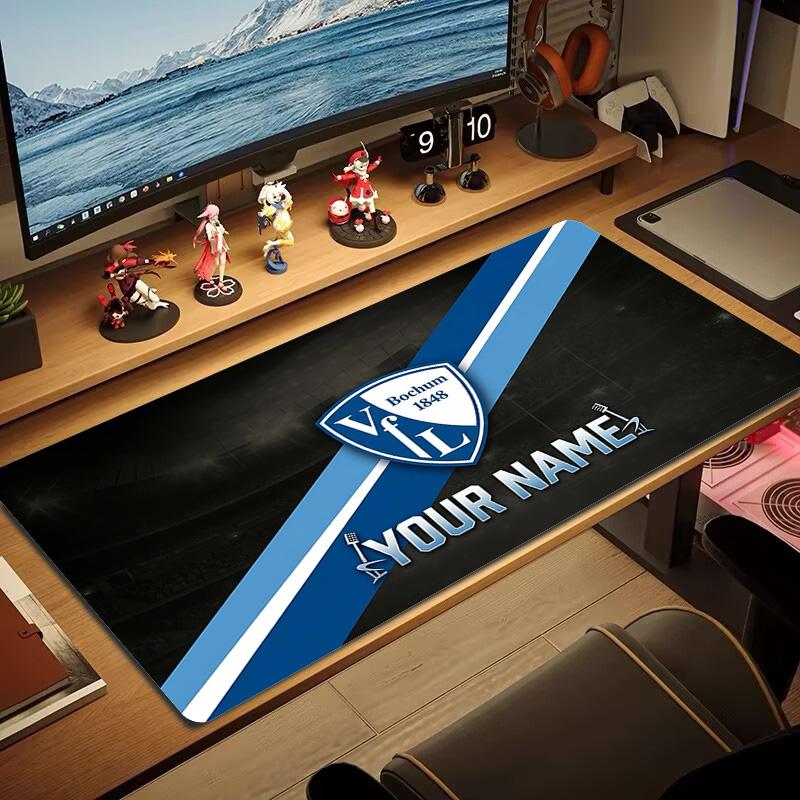 VfL Bochum 1848 Print Cushion Non-slip Laptop Tablet Big Mousepad XXL Mat Mini PC Playmat With Lock edge