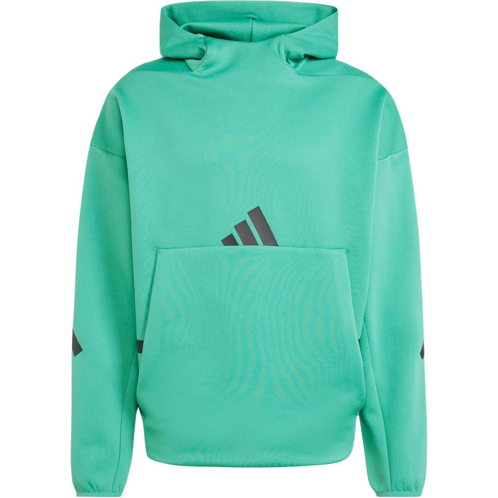 Adidas ZNE. True Healing Series FW24 Sportbekleidung Logo Uniform Hoodie Herren Hoodies Hellrasengrün JD6440