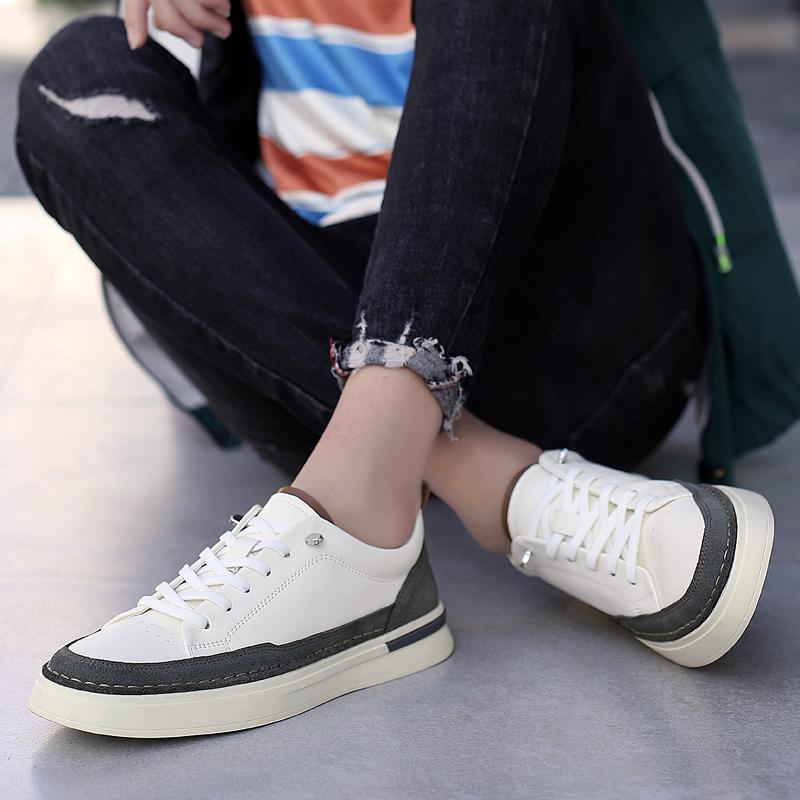 Fashion New Trend Walking Shoes Italian Breathable Leisure Men Sneakers Non-slip Men Casual Footwear Luxury Brand Male Vulcanized Shoes