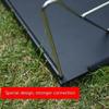 Kleiner Faltbarer Picknick Reise Camping Klappbarer Aluminiumtisch für Outdoor Wandern