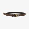 CITYBREEZE City Antique Buckle Leather Belt_BROWN