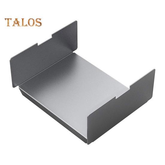 Nerūdijančio plieno karščio deflektorius Pit Boss granulių kepsninei, karščio skydas, difuzorius, nukreipėjas, kepimo priedas po liepsnos, grotelių tamerio dėklas