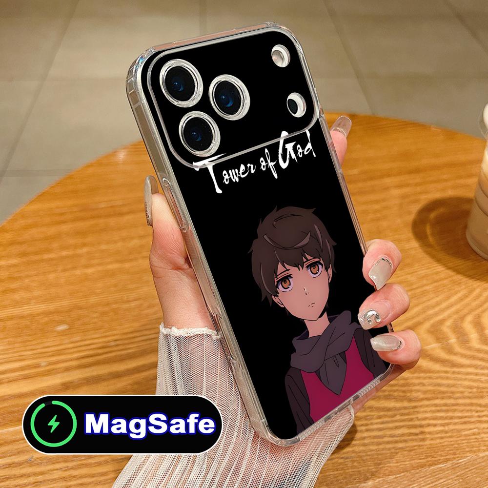 Anime Game Tower of God Phone Case for iPhone 17 16 15 14 13 12 11 Air Pro Max Plus Mini Magsafe Clear Colorful Cover Cover