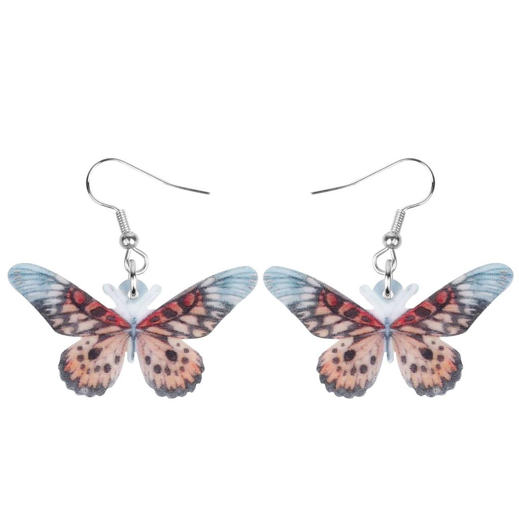 Cute Christmas Cat Earrings For Women – Acrylic Drop Dangle Kitten Jewelry Gift