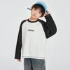 Boys' Pure Cotton Long-Sleeve Raglan T-Shirt