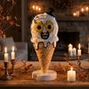 Halloween Resin Figurine Cute Decor for Seasonal Home Display