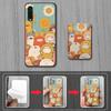 Fashion Design Card Sleeve Phone Case For LG Velvet 4G/5G Cartoon Soft Case Full Wrap Graffiti Anti-knock Silicone TPU