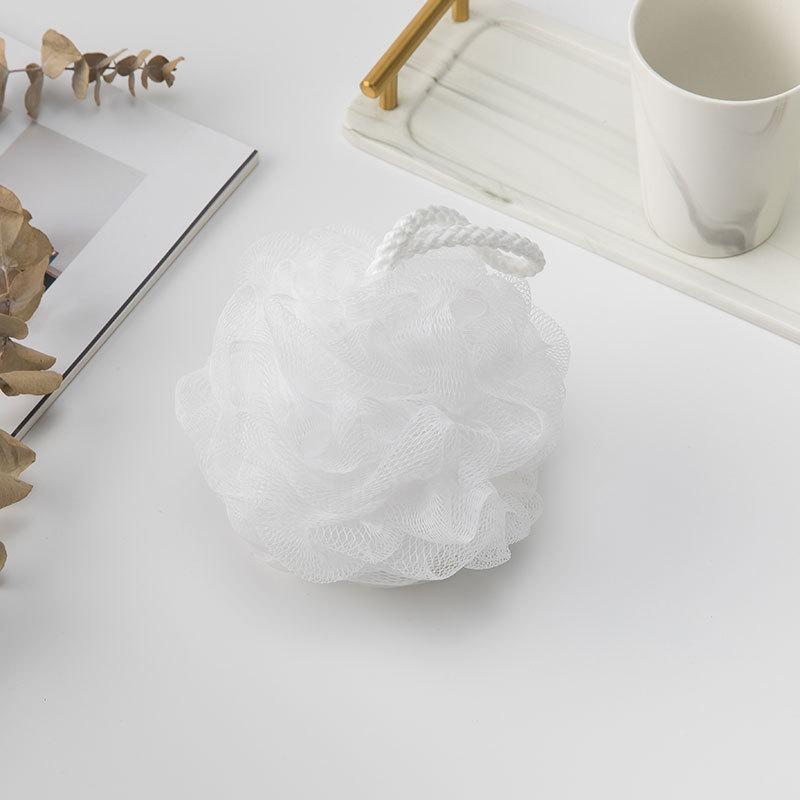 Large 50g Men's Black Bamboo Charcoal Exfoliating Bath Ball