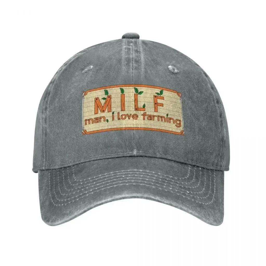2025 Summer Man I Love Farming Baseball Cap Hiking Hat Kids Hat Woman Hat Casual and Versatile Outdoor Sun Protection Fashion