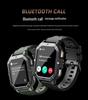 C28 Smartwatch: Outdoor Three-Proof, 3ATM Waterproof, 2.0" HD Screen, Call, Blood Pressure & Oxygen Monitoring