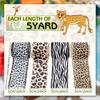 Leopard Beautiful Print Ribbon In Different Designs For Festive Atmosphere Creation