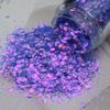 Christmas Decoration Supplies Iridescent Chunky Glitter for Resin Supplies Craft Supplies Nail Art Snow Globe Tumbler Glitter