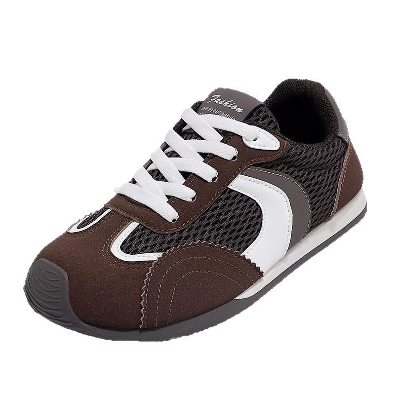 Fashion 2025 Spring and Autumn New Retro Sports Shoes Men's and Women's Soft-soled Comfortable Lightweight Casual Shoes