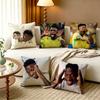 Brazil  Vinicius VVini Jr Cotton Linen Square Pillow Covers Home Decor Gifts