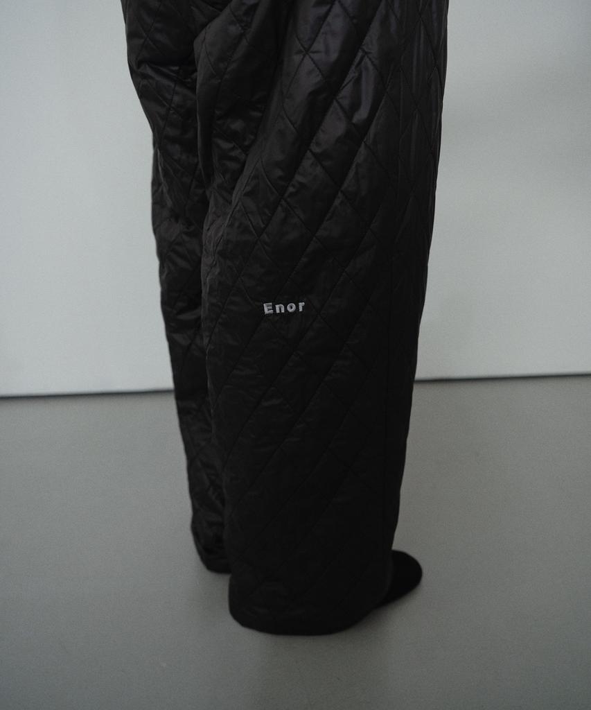 EN OR [Core] Quilted Banding Pants - Black