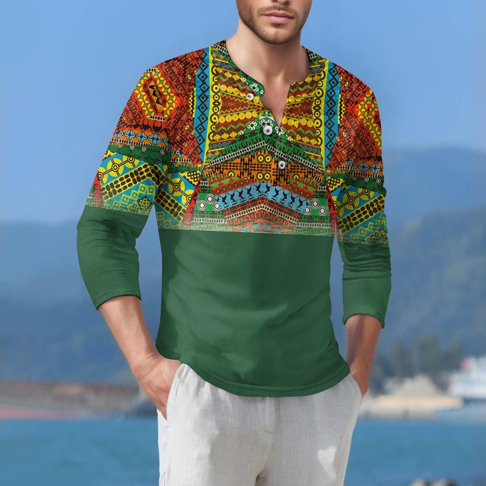 

Чоловіча футболка вуличного повсякденного стилю з довгими рукавами S зелений