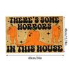 Scary Funny Doormat For Halloween Non-slip Dust-proof Footpad For Home Kitchen Bedroom
