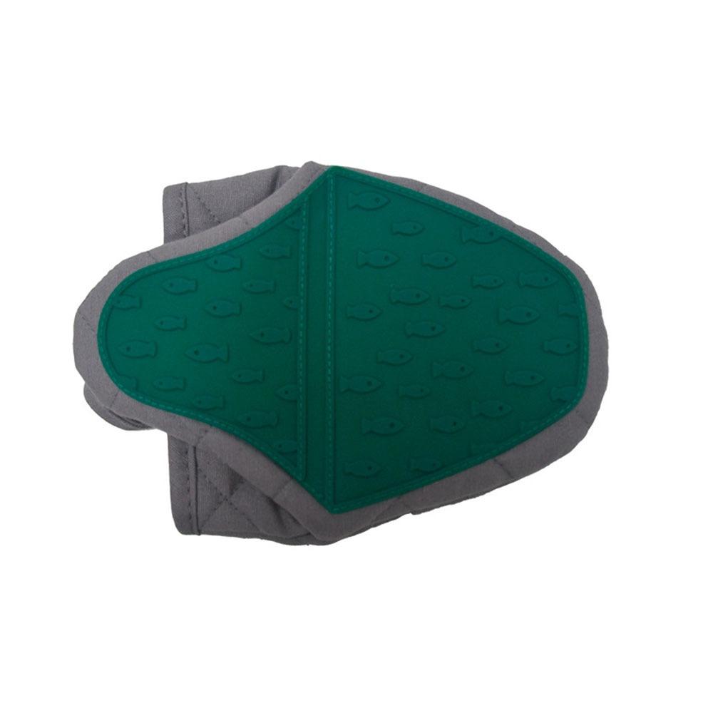 Fish Shaped Microwave Mitts Non-Slip Anti Scald Gloves Multi-purpose Hand Clip  Baking