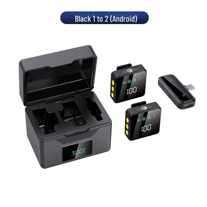 X7 Wireless Lapel Microphone for Phone Streaming & Video Recording with Noise Reduction