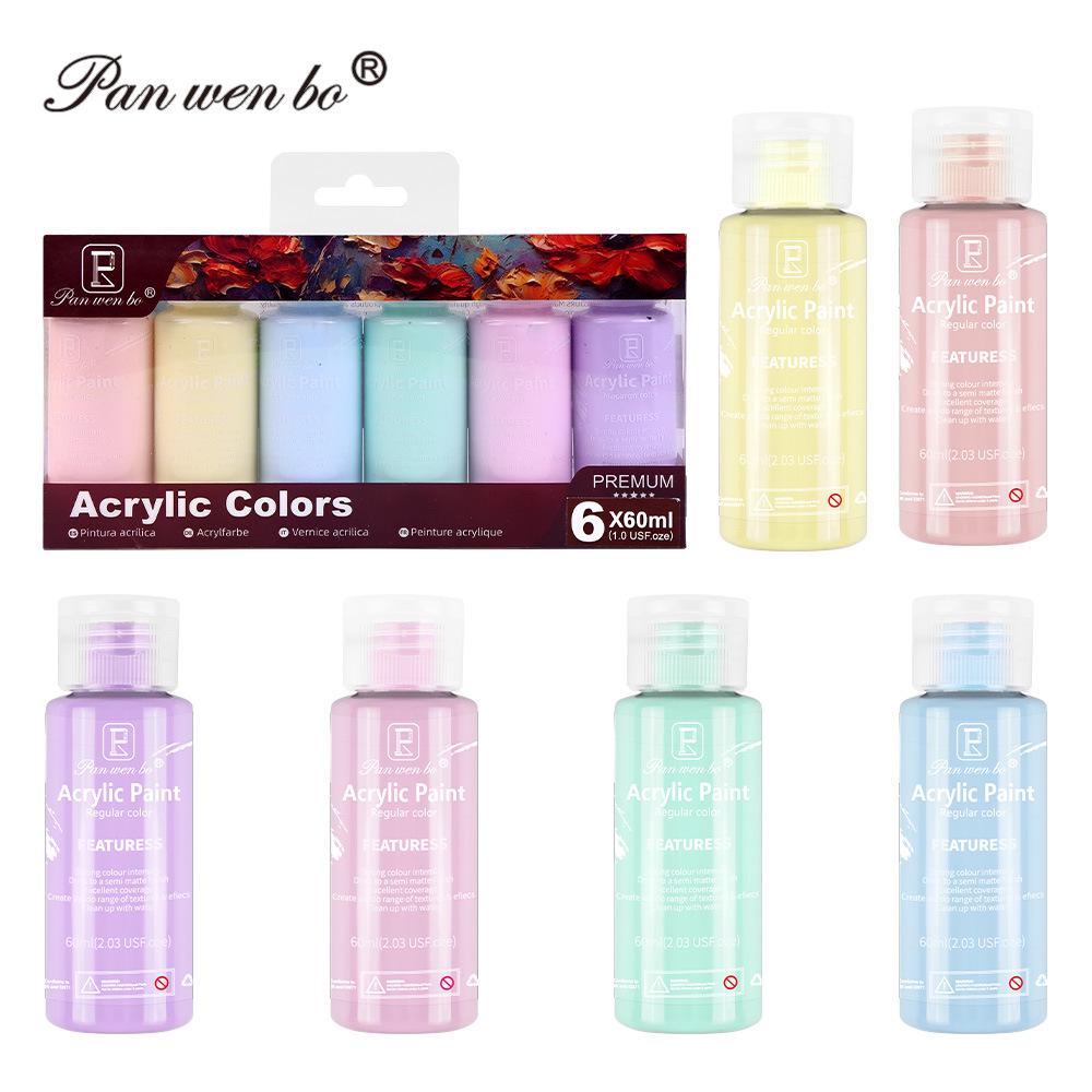 25ml Acrylic Paint Set for Textiles, Glass, and Watercolor Art Projects