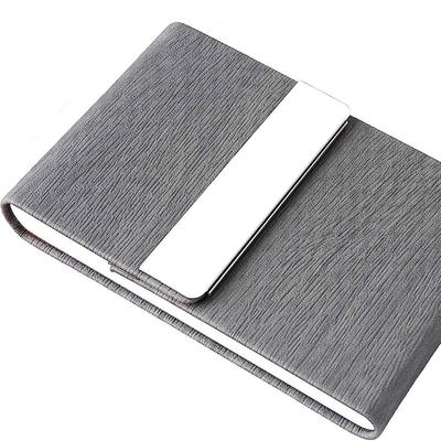 New Credit Card Holder Fashion Purse Anti-theft Case with Cover for Cards ID Smart Card Holder Fashion  Men
