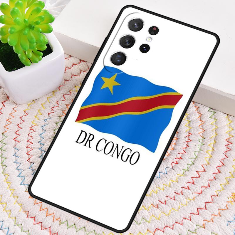 Congo Flag Soft Phone Case for Samsung Galaxy Note 10 Pro S26 Ultra S23 S24 FE S25 S21 S22 PLUS Shockproof Cove