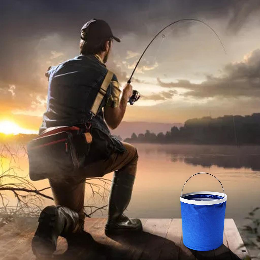 Details about Multi-function Carryign Folding Bucket Outdoor Fishing Car Cleaning Tool Bucket Details about Multi-function Carryign Folding Bucket Outdoor Fishing Car Cleaning Tool Bucket