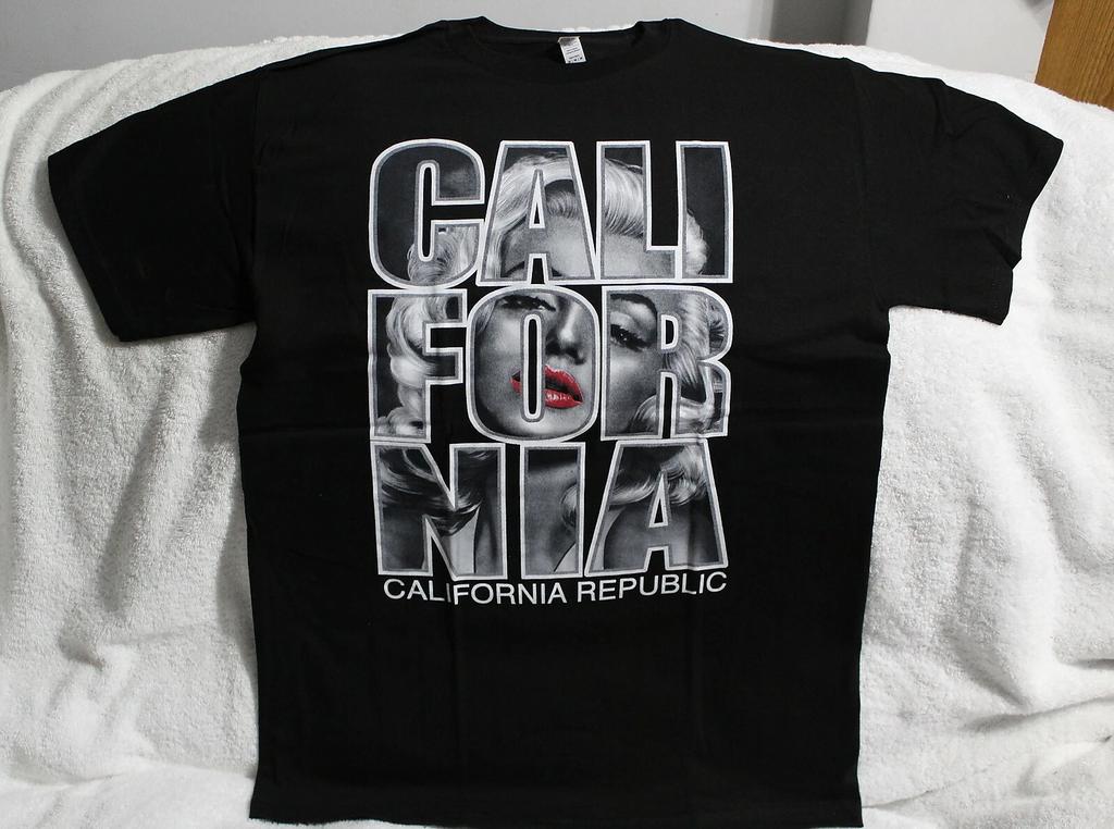 MARILYN MONROE CALIFORNIA REPUBLIC CALI T-shirt
