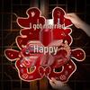 Double Happiness Wedding Wall & Door Sticker Set: Home & Event Decoration