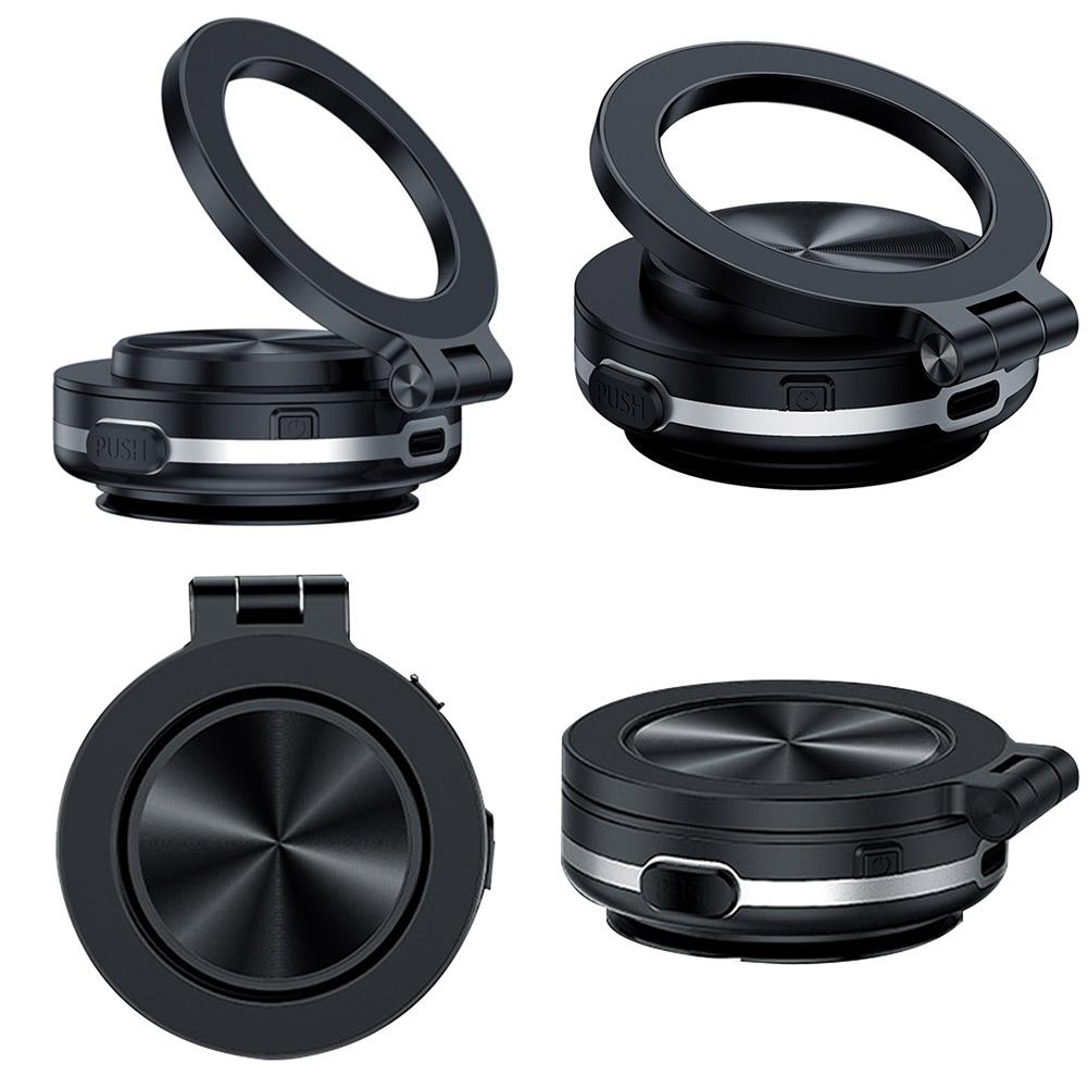 Vacuum Adsorption Car Phone Holder 360° Rotation Magnetic Cell Phone Holder Suction Cup Cell Phone Car Mount for iPhone Phone