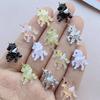 10Pcs Cute Mini Cartoon Unicorn Nail Art Resin Designer Charms DIY Craft For Nail 3D Decorations Jewelry