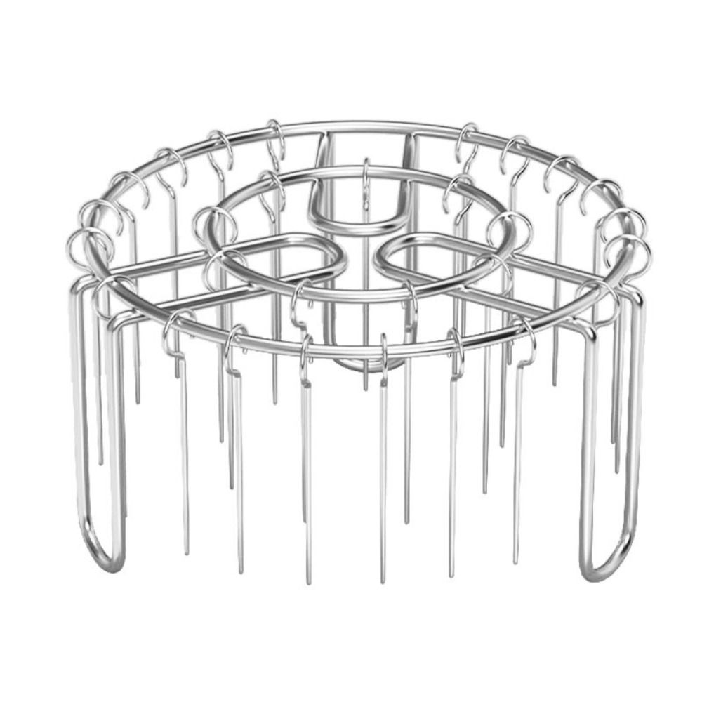 Detachable Vertical Grill Rack Vertical Barbecue Skewer Bracket  for Air Fryer Accessory