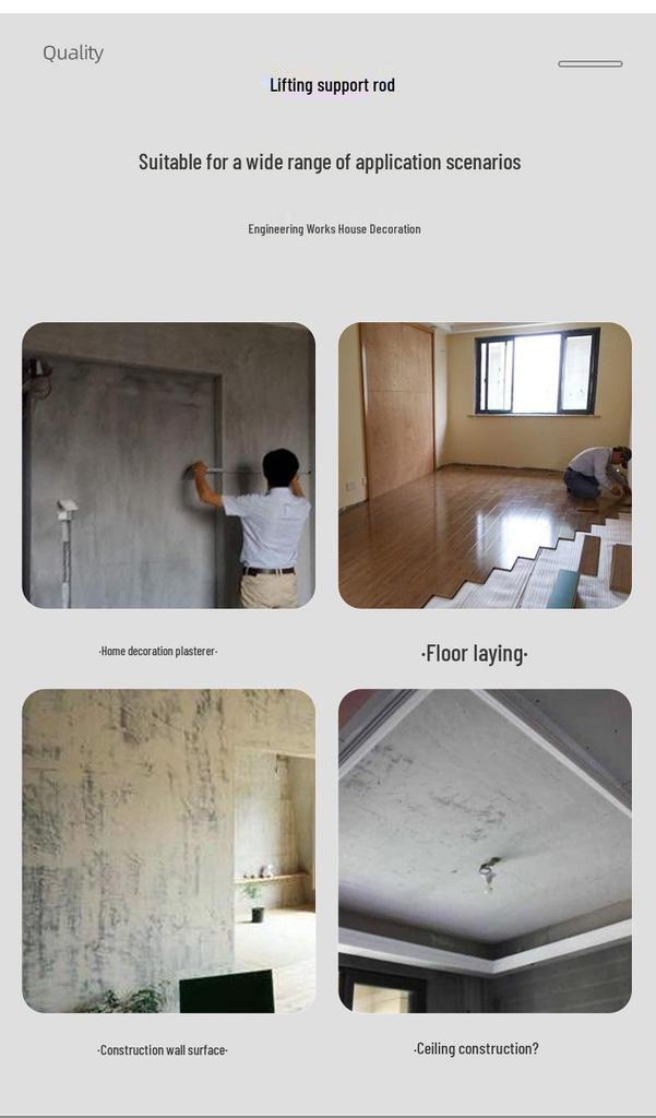 Wall-Mounted Spirit Level Infrared Lift Support Bracket